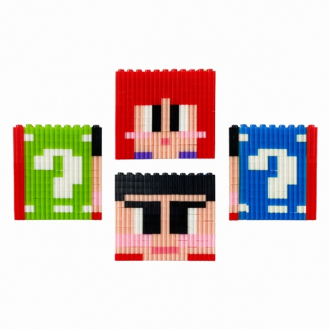 하비 디폼 블럭 오빠, 오빠와 동생 저금통 만들기 (1인용, 2종 택 1)